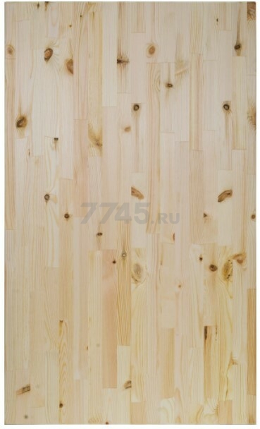 Столешница хвоя прямоугольная 1500х700х28 мм сорт АВ ЛЕСПРОФ-ДЕРЕВО - Фото 4